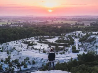 Le terril d'Abbaretz un paysage lunaire de la Loire-Atlantique