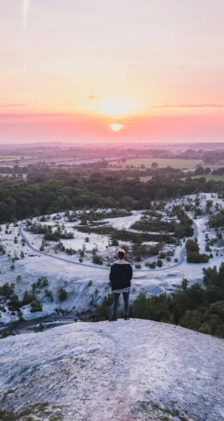 Le terril d'Abbaretz un paysage lunaire de la Loire-Atlantique
