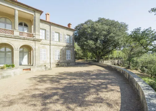 Façade de la Garenne Lemot