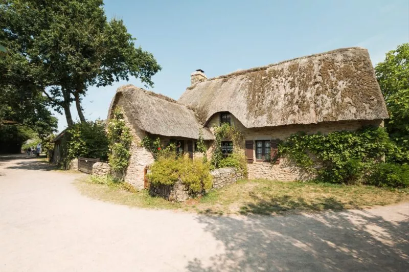 Maison briéronne du village de Kerhinet