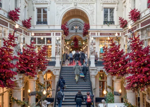 Le Passage Pommeraye à Nantes