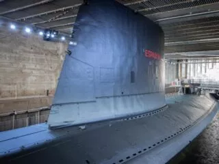 Sous-marin Espadon à Saint-Nazaire