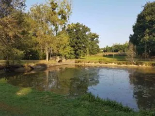 La rivière Le Coudray à Plessé