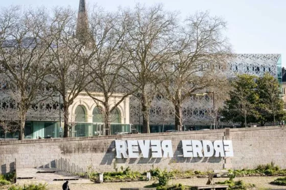 Les bords de l'Erdre à Nantes.