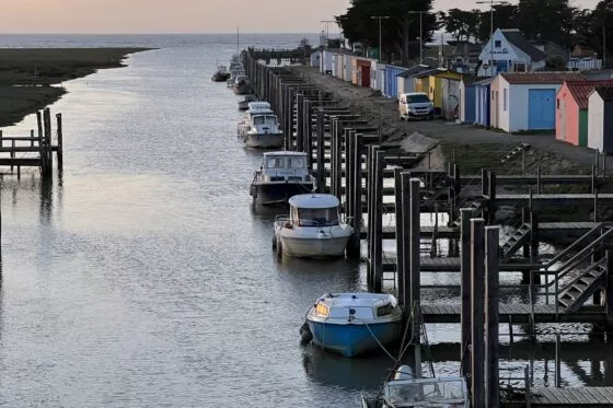 Le port du Collet aux Moutiers-en-Retz