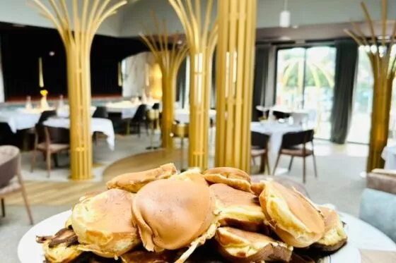 Assiette de pancakes