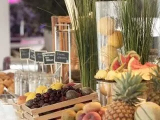 fruits frais au brunch du Château des Tourelles