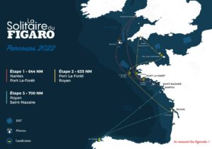 La Solitaire du Figaro 2022 : le parcours